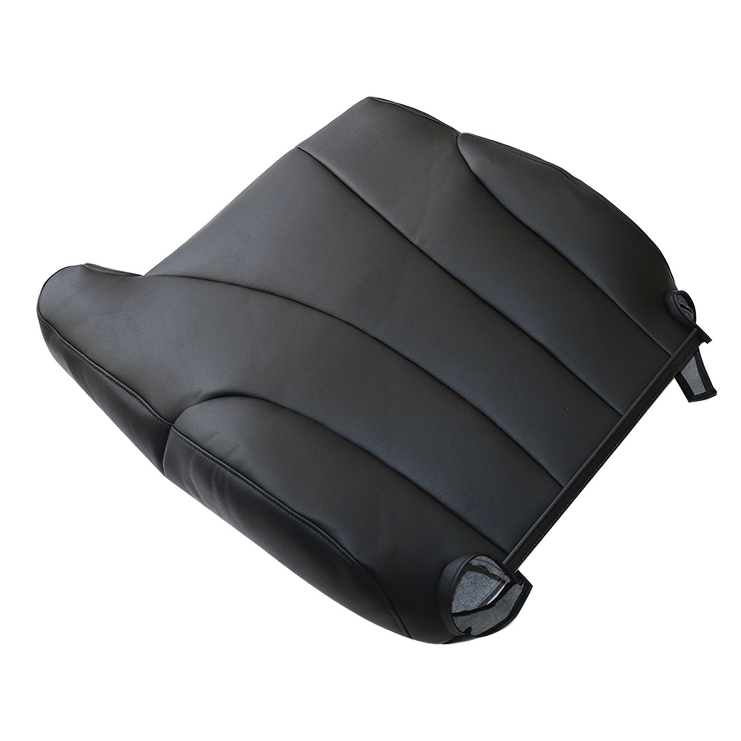 For 1999-2002 Chevy GMC Replacement Passenger Top Leather Seat Cover Dark Black
