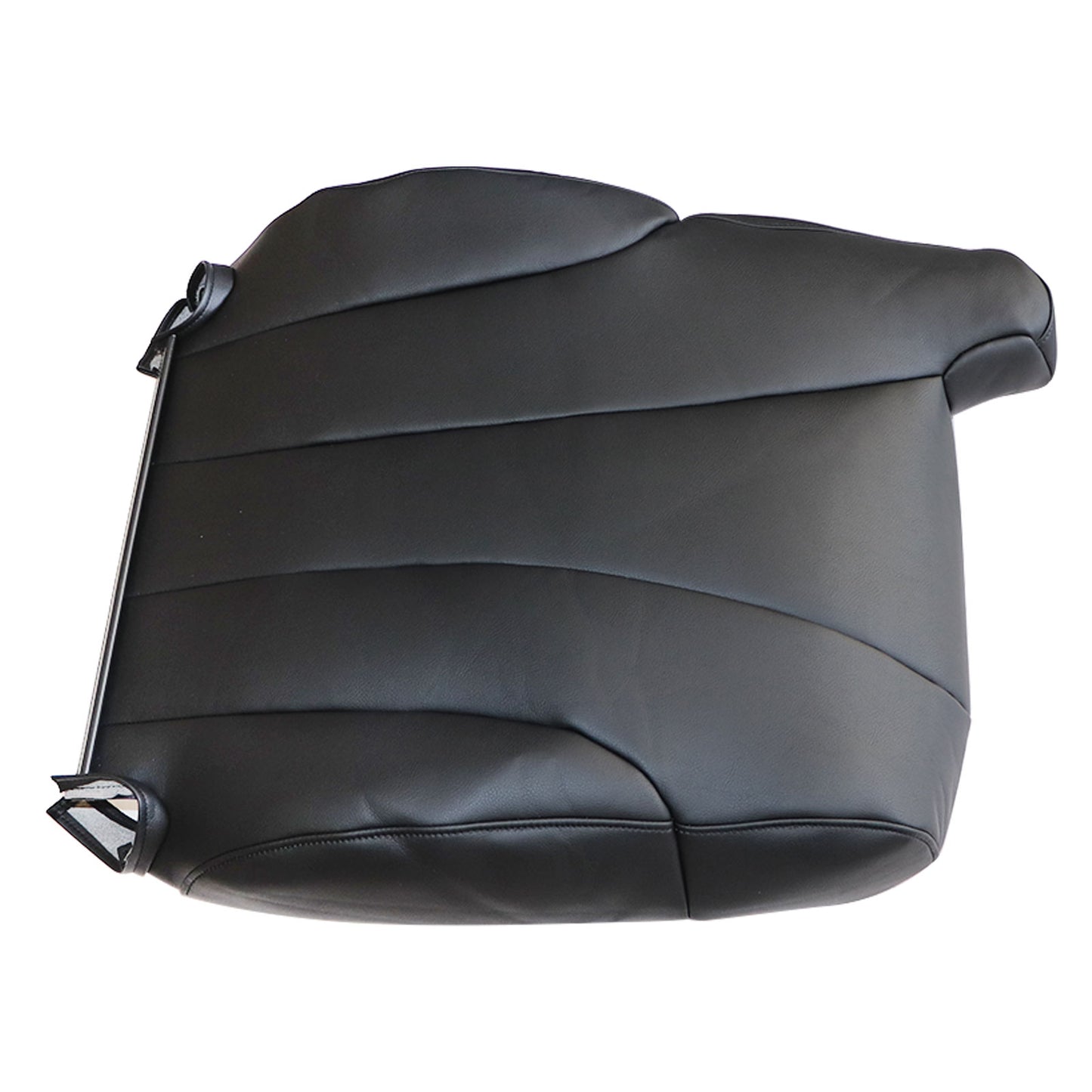 For 1999-2002 Chevy GMC Replacement Passenger Top Leather Seat Cover Dark Black
