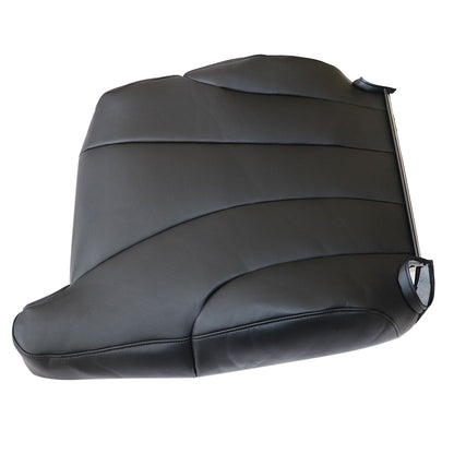 For 1999-2002 Chevy GMC Replacement Passenger Top Leather Seat Cover Dark Black