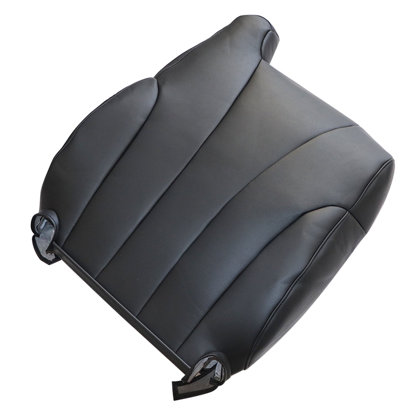 For 1999-2002 Chevy GMC Replacement Passenger Top Leather Seat Cover Dark Black
