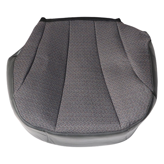 Fit For 1999-2002 Chevy Silverado WT Driver Bottom Cloth Seat Cover Dark Gray