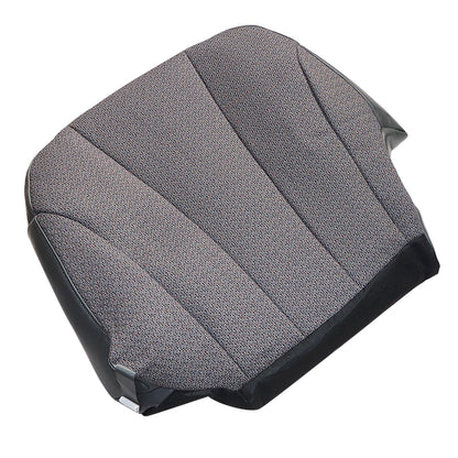Fit For 1999-2002 Chevy Silverado WT Driver Bottom Cloth Seat Cover Dark Gray