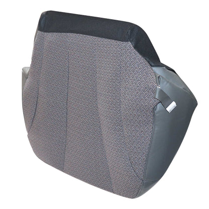 Fit For 1999-2002 Chevy Silverado WT Driver Bottom Cloth Seat Cover Dark Gray