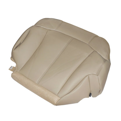 For 2000 2001 2002 Chevy Tahoe Suburban Driver Bottom Seat Cover Shale Tan 522