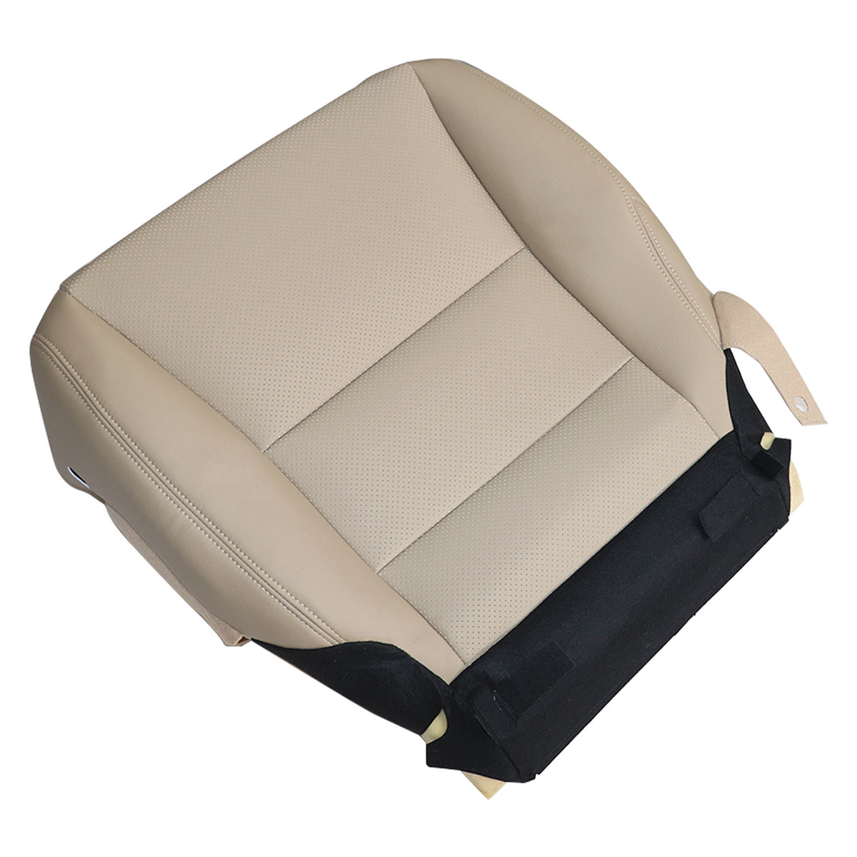 For 2013-2017 Honda Accord Sedan DRIVER SIDE Bottom Leather seat cover Light TAN