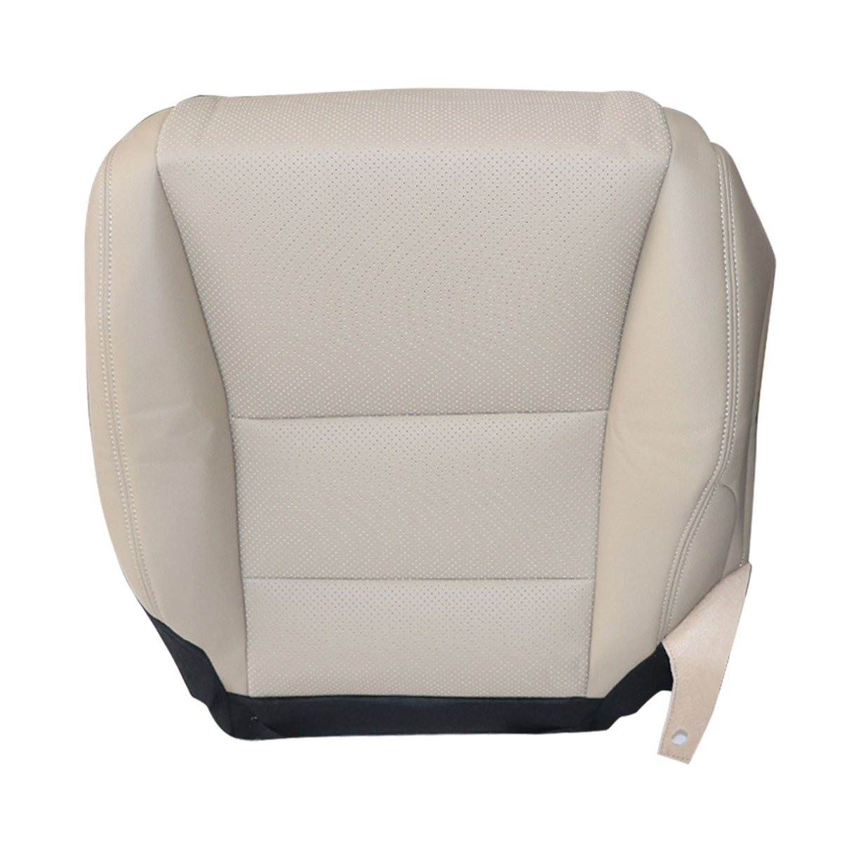 For 2013-2017 Honda Accord Sedan DRIVER SIDE Bottom Leather seat cover Light TAN
