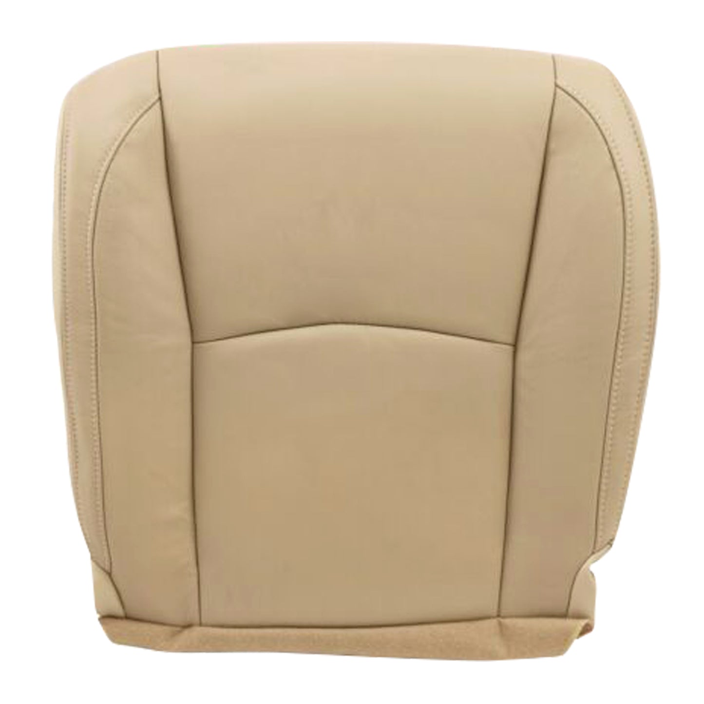 For 2004-2009 Lexus RX350 Driver Bottom Replacement Leather Seat Cover Light Tan