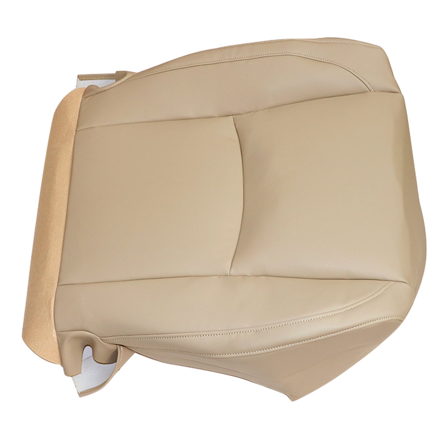 For 2004-2009 Lexus RX350 Driver Bottom Replacement Leather Seat Cover Light Tan