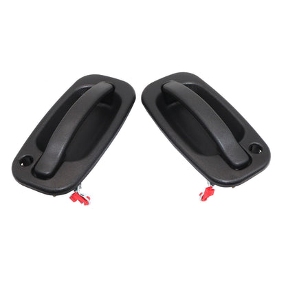 2PCS For GMC Sierra Chevy Silverado Front Outer Door Handle 1999-2007 15034985
