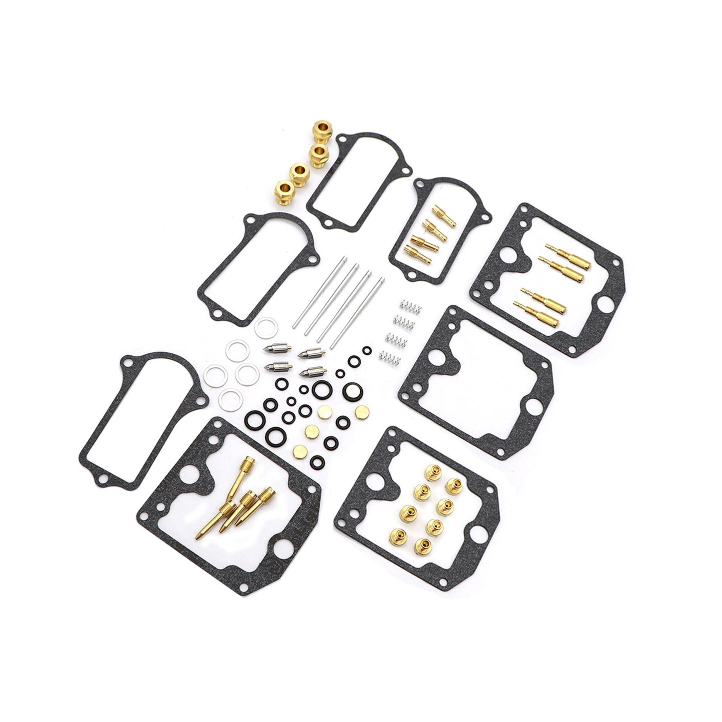 For 1979-81 Kawasaki kz1000 LTD z1r kz1000 carburetor carb repair rebuild Kit x4