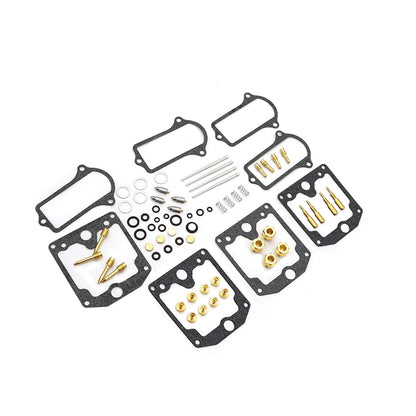 For 1979-81 Kawasaki kz1000 LTD z1r kz1000 carburetor carb repair rebuild Kit x4