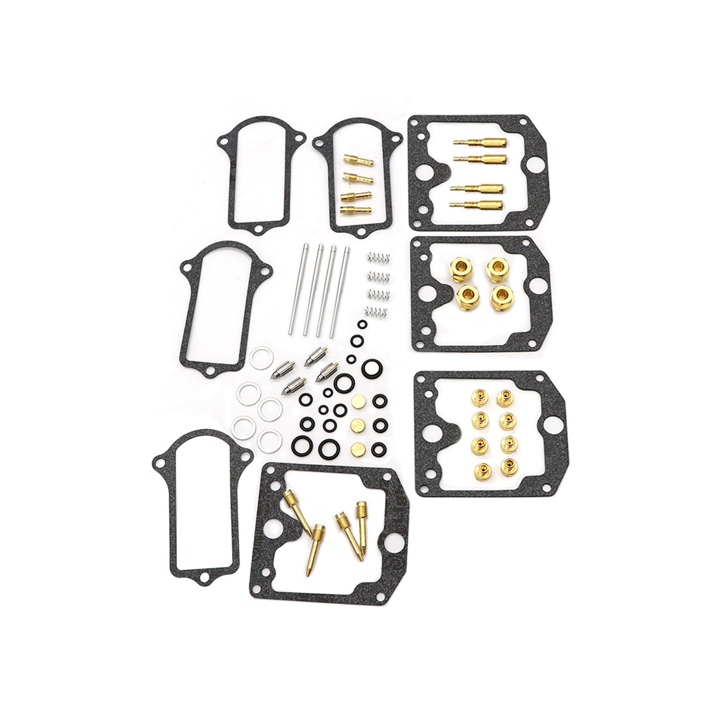 For 1979-81 Kawasaki kz1000 LTD z1r kz1000 carburetor carb repair rebuild Kit x4