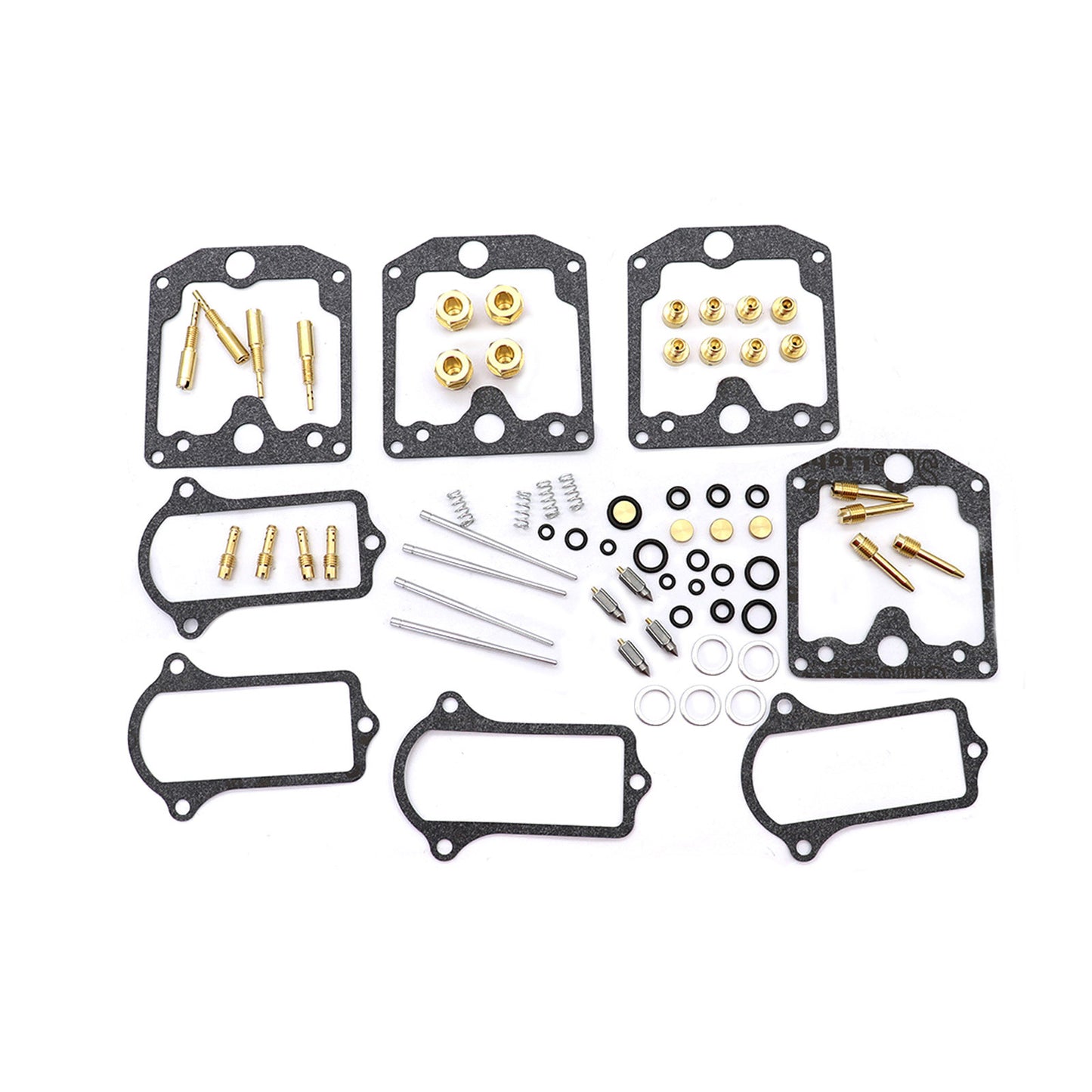 For 1979-81 Kawasaki kz1000 LTD z1r kz1000 carburetor carb repair rebuild Kit x4