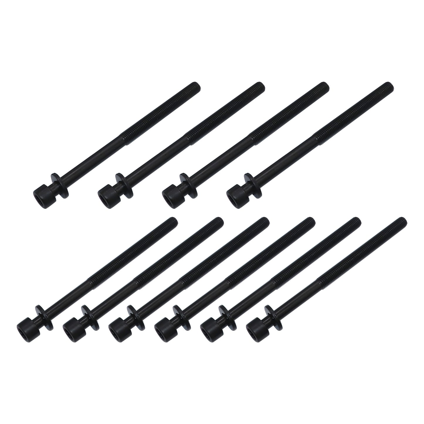 10PCS Head Bolt Kit Fit  11-20 Hyundai Elantra Coupe GT Kia Forte Soul 1.8L 2.0L