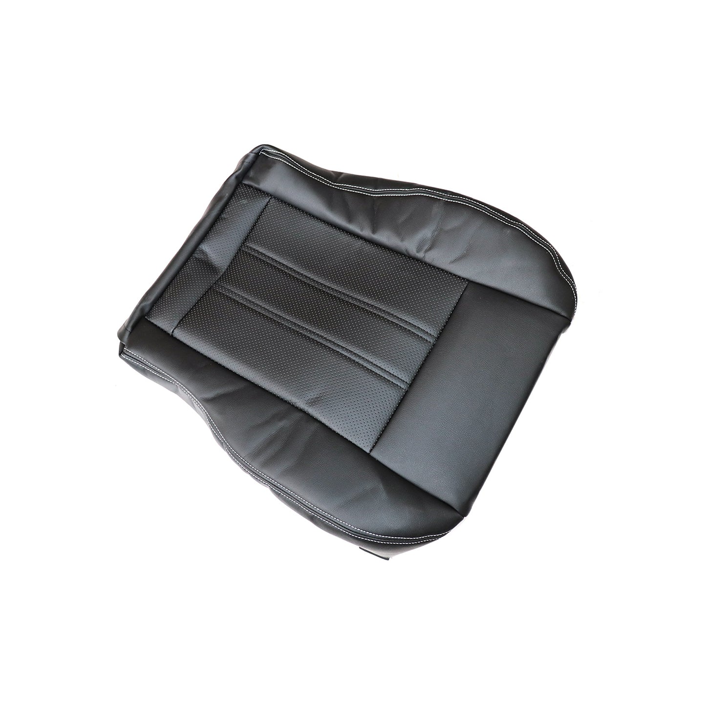 2011-2016 Fits CHRYSLER TOWN & COUNTRY Driver Bottom Leather Seat Cover Black