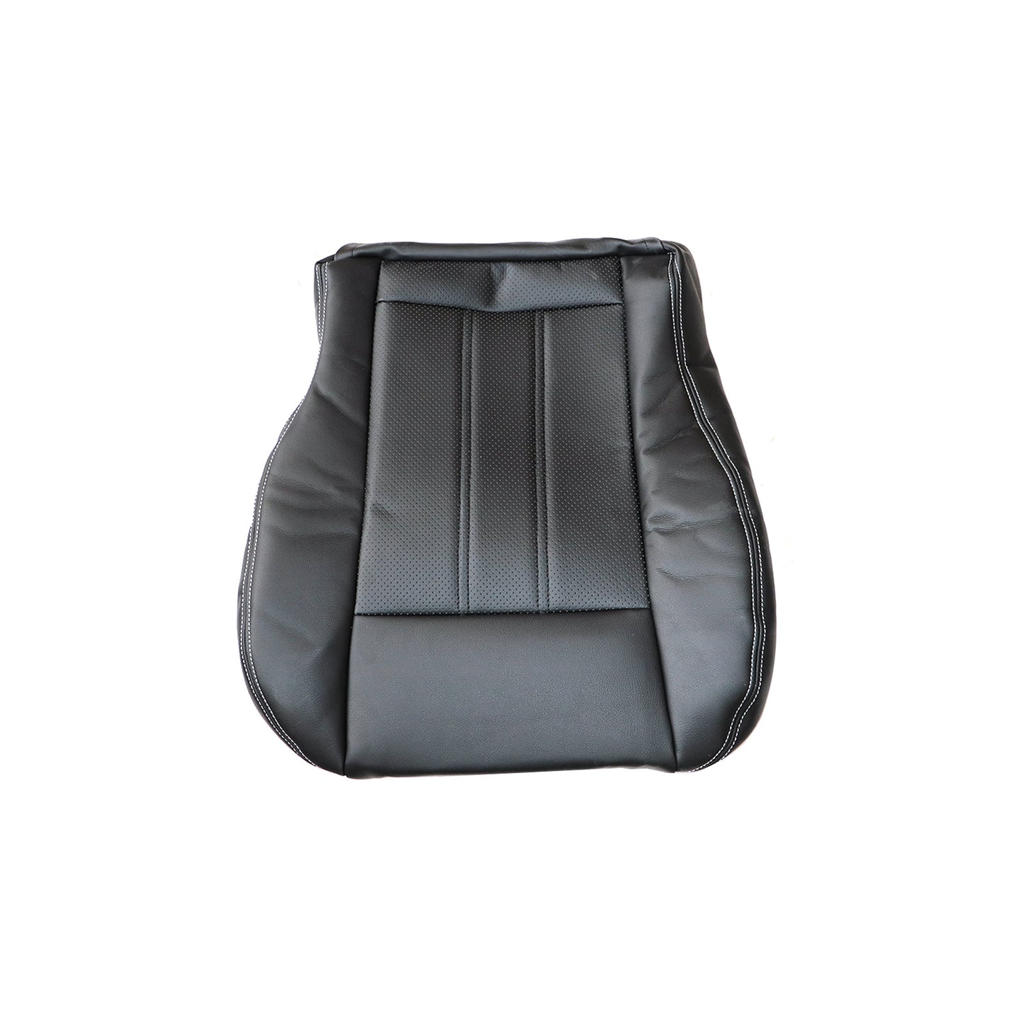 2011-2016 Fits CHRYSLER TOWN & COUNTRY Driver Bottom Leather Seat Cover Black