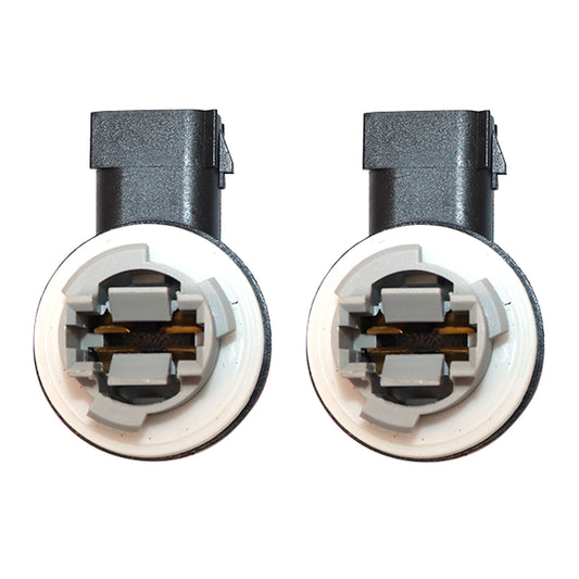 2PCS FIT DODGE RAM 1500 2500 3500 2010-2018 TAIL LIGHT LAMP BULB SOCKET