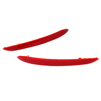Bumper Reflector For Hyundai Sonata Set of 2 Rear 2015-2017 Left and Right