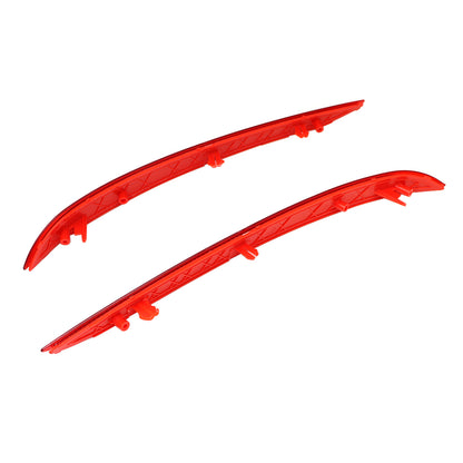 Bumper Reflector For Hyundai Sonata Set of 2 Rear 2015-2017 Left and Right