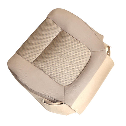 Fits 09-14 Ford F150 XLT STX Right Front Passenger Bottom Cloth Seat Cover Tan