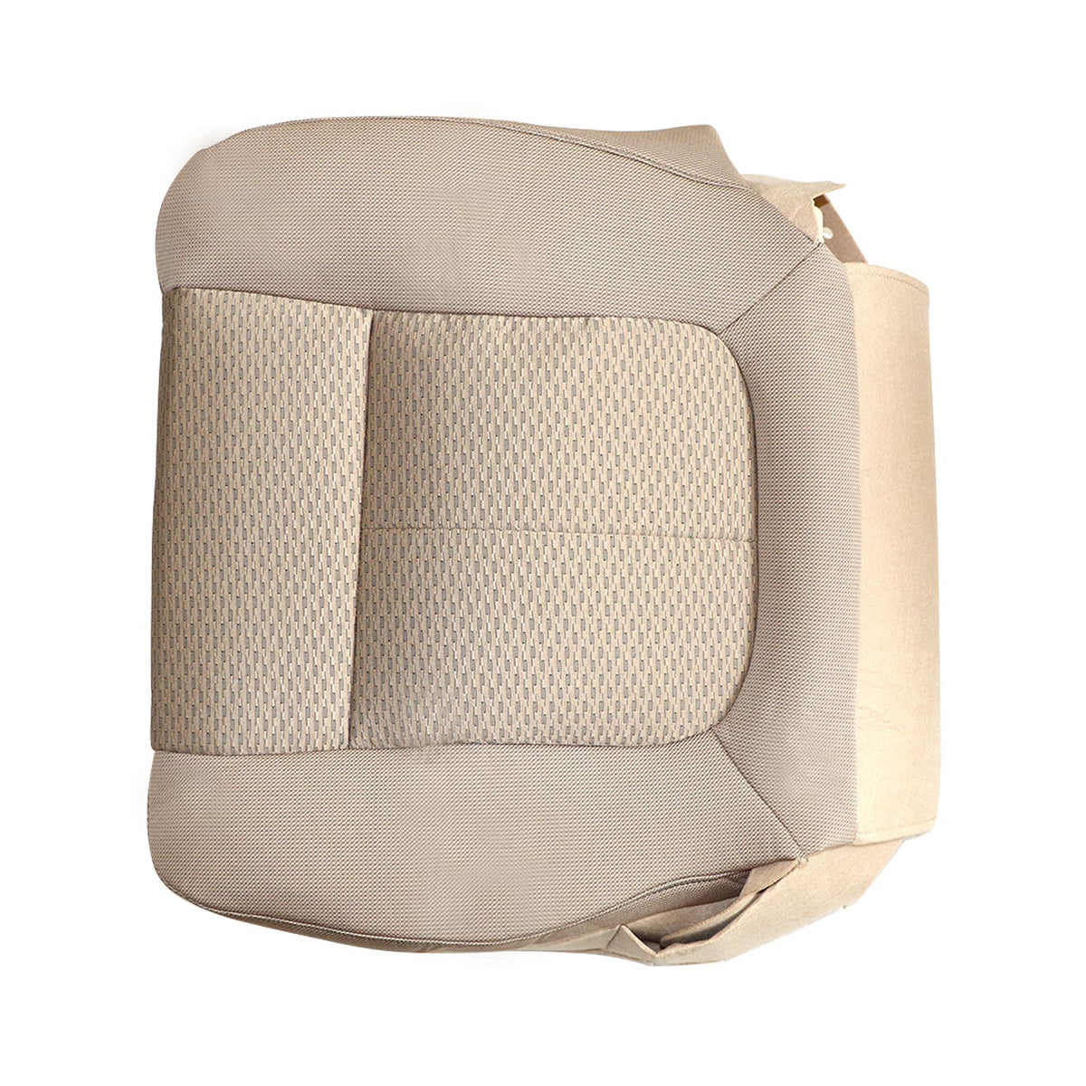 Fits 09-14 Ford F150 XLT STX Right Front Passenger Bottom Cloth Seat Cover Tan