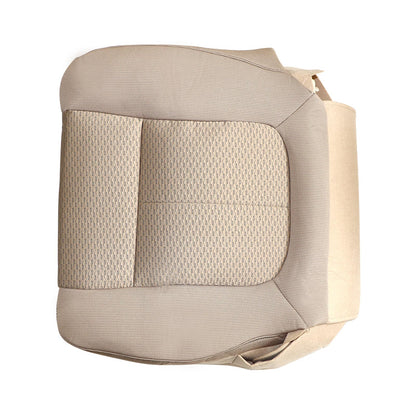 Fits 09-14 Ford F150 XLT STX Right Front Passenger Bottom Cloth Seat Cover Tan