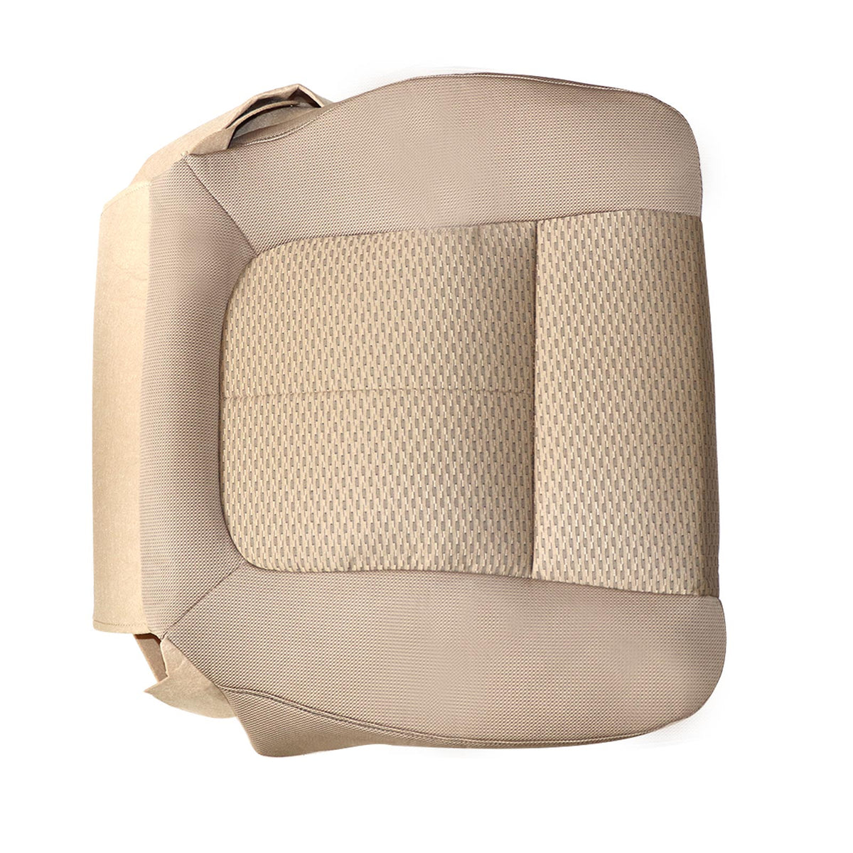 Fits 09-14 Ford F150 XLT STX Right Front Passenger Bottom Cloth Seat Cover Tan
