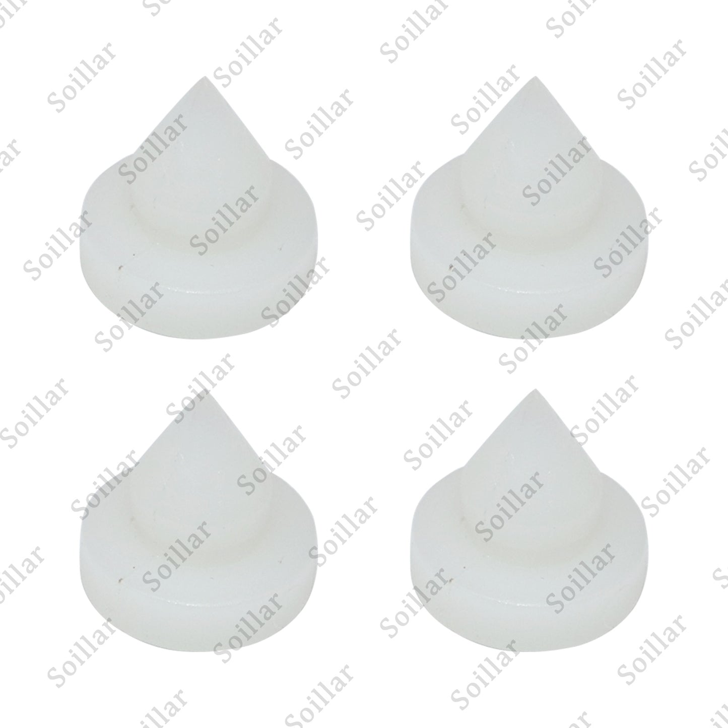 4Pcs Car Brake or Clutch Pedal Stop Pad For Honda Civic Acura # 46505-SA5-000