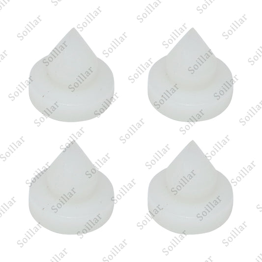 4Pcs Car Brake or Clutch Pedal Stop Pad For Honda Civic Acura # 46505-SA5-000