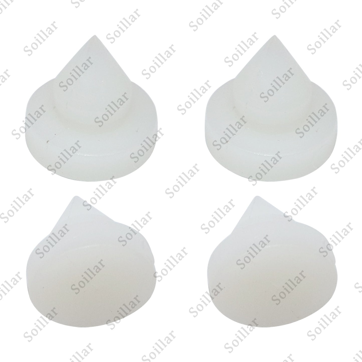 4Pcs Car Brake or Clutch Pedal Stop Pad For Honda Civic Acura # 46505-SA5-000