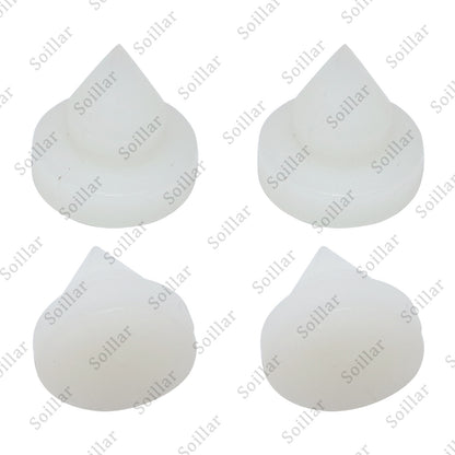 4Pcs Car Brake or Clutch Pedal Stop Pad For Honda Civic Acura # 46505-SA5-000