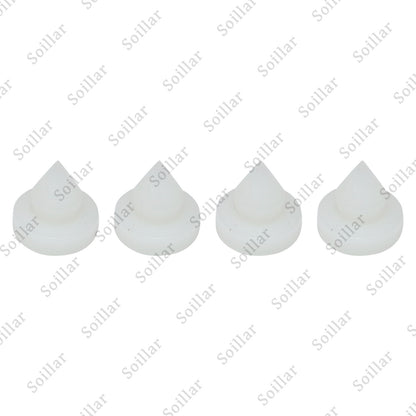 4Pcs Car Brake or Clutch Pedal Stop Pad For Honda Civic Acura # 46505-SA5-000