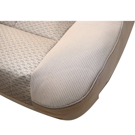 Driver Side Bottom Cloth Seat Cover Adobe Tan For 2011-2014 Ford F150