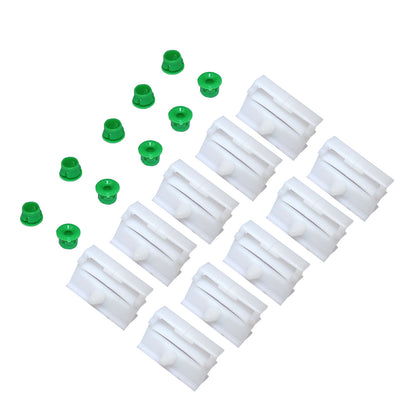 20PCS Side Sill Skirt clips Rocker Panel Moulding Clips Fits For BMW E36 E46 E90