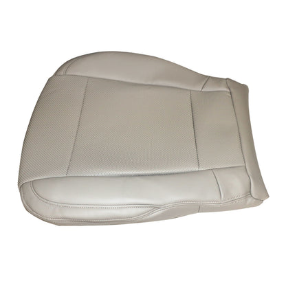 For 2015 2016 2017 Ford F150 Lariat Driver Side Bottom Leather Seat Cover Tan