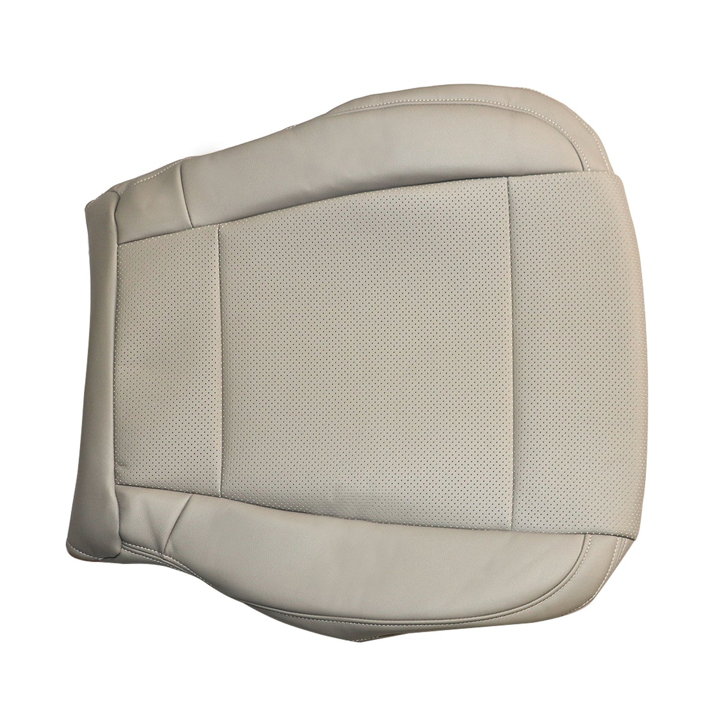 For 2015 2016 2017 Ford F150 Lariat Driver Side Bottom Leather Seat Cover Tan