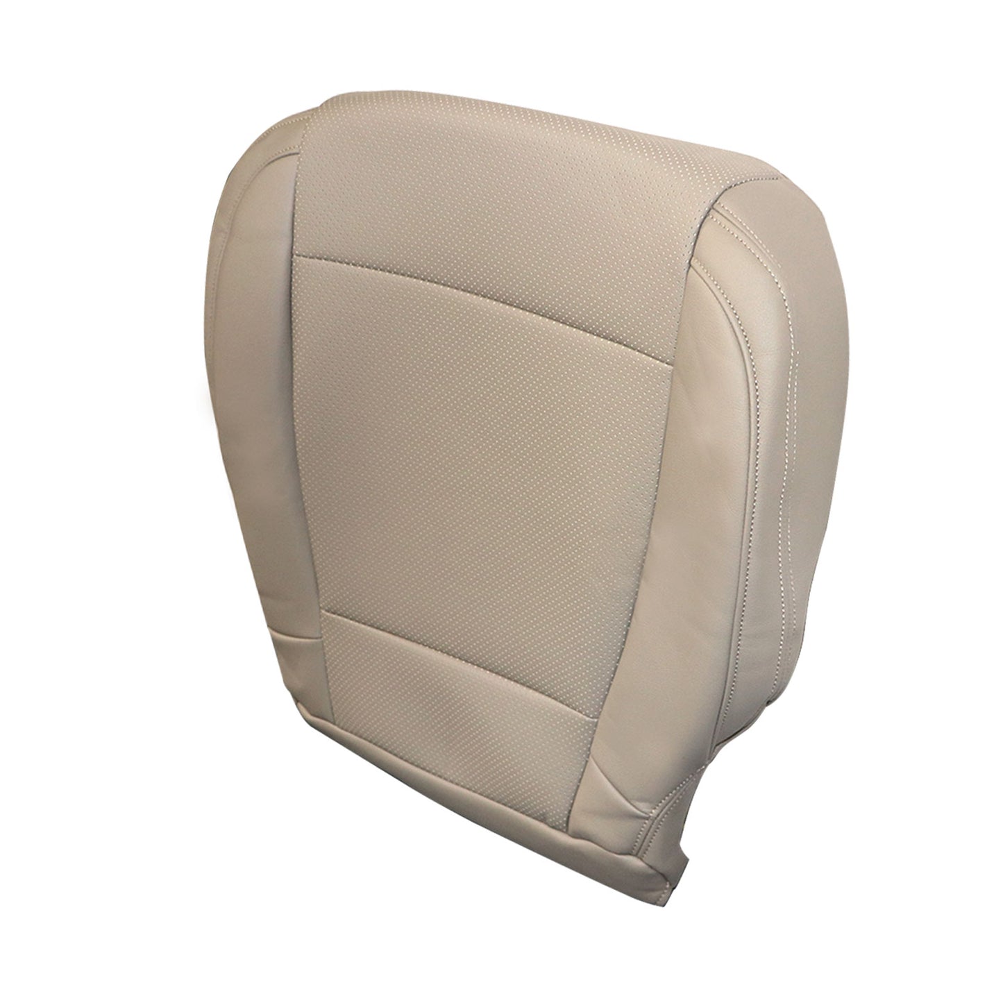 For 2015 2016 2017 Ford F150 Lariat Driver Side Bottom Leather Seat Cover Tan