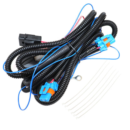 Fog Light Wiring Harness Fit Chevy Silverado 2003-2006 (2007 Classic) 1500 2500