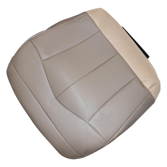 For 1999 2000 2001 2002 2003 Ford F150 XLT Driver Bottom Leather Seat Cover Tan