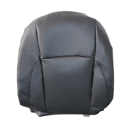 New For 2007-2012 LEXUS ES350 Driver Top Perforated AC Seat Cover Leather Black