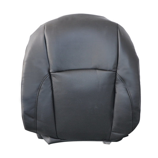 New For 2007-2012 LEXUS ES350 Driver Top Perforated AC Seat Cover Leather Black