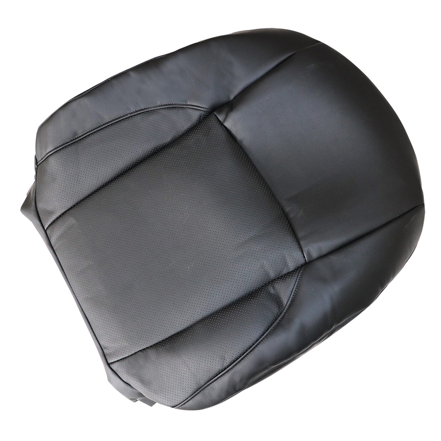 New For 2007-2012 LEXUS ES350 Driver Top Perforated AC Seat Cover Leather Black