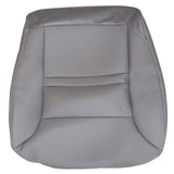 Front Leather Bottom Seat Cover Gray For 2000 Ford Excursion Passenger Side