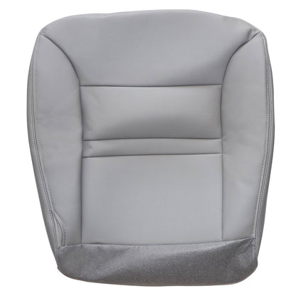 Front Leather Bottom Seat Cover Gray For 2000 Ford Excursion Passenger Side