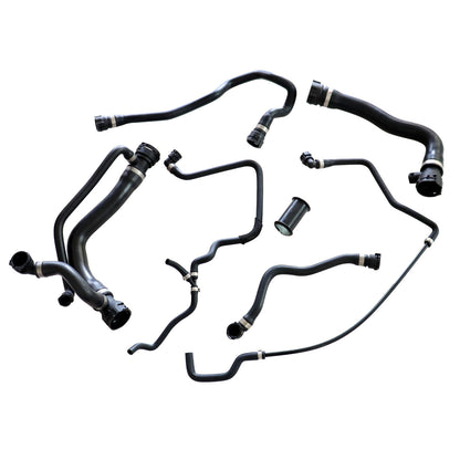 Radiator Coolant Water Hose Pipe Kit (7 Hoses) Fit BMW 550i 650i 2006-2010