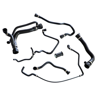 Radiator Coolant Water Hose Pipe Kit (7 Hoses) Fit BMW 550i 650i 2006-2010
