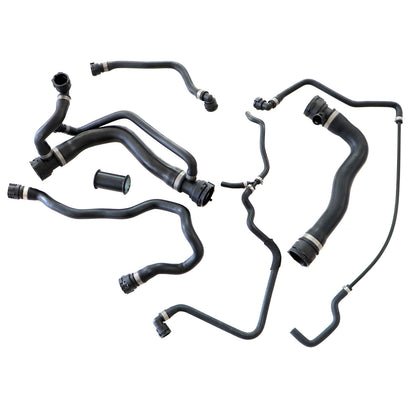 Radiator Coolant Water Hose Pipe Kit (7 Hoses) Fit BMW 550i 650i 2006-2010