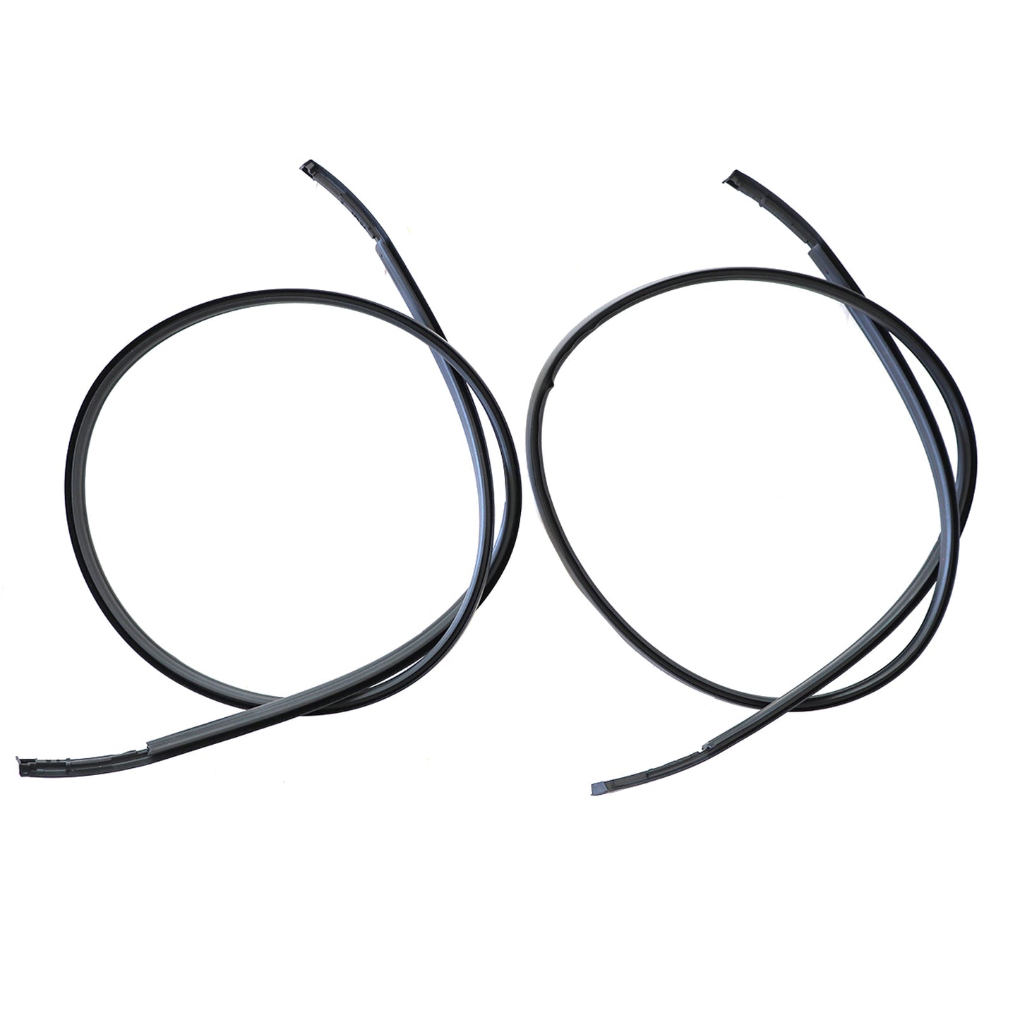 Pair of Roof Drip Moulding Trim Left & Right Side for 2013-18 Nissan Sentra 1.8L