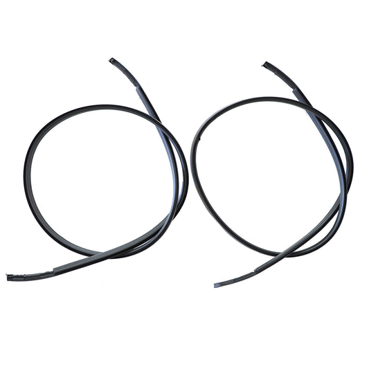 Pair of Roof Drip Moulding Trim Left & Right Side for 2013-18 Nissan Sentra 1.8L