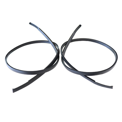 Pair of Roof Drip Moulding Trim Left & Right Side for 2013-18 Nissan Sentra 1.8L